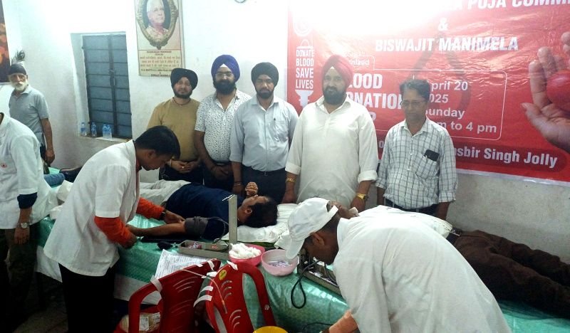 Jamshedpur Blood Donation : जमशेदपुर में रक्तदान शिविर