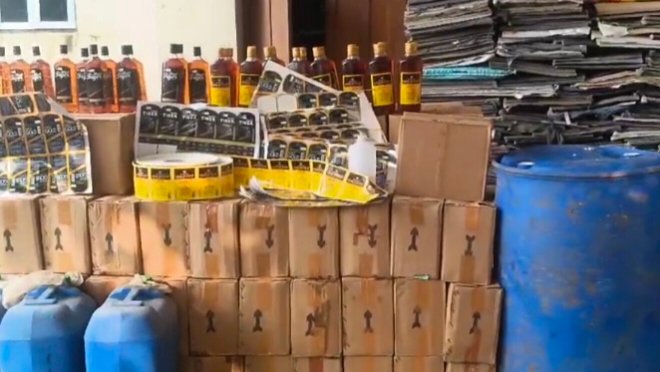 उत्पाद विभाग ने जब्त किया अवैध शराब