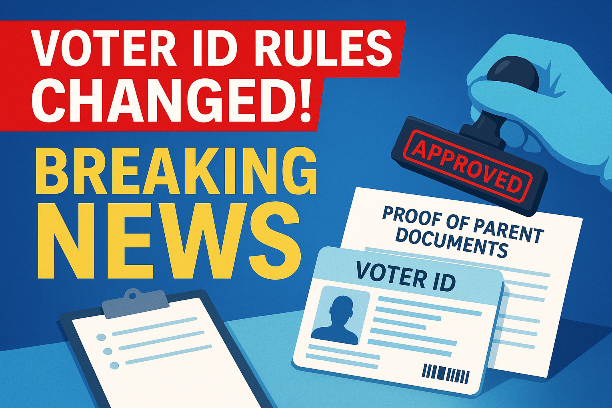 SIR वेरिफिकेशन बदल रहा है खेल: अब वोटर आईडी के लिए माता-पिता के दस्तावेज़ अनिवार्य, कई कार्ड रद्द IMG_20251120_134639