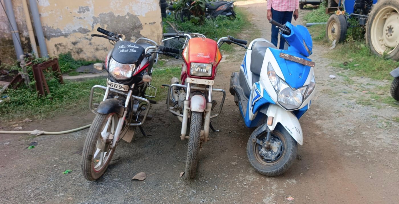 बरामद वाहन