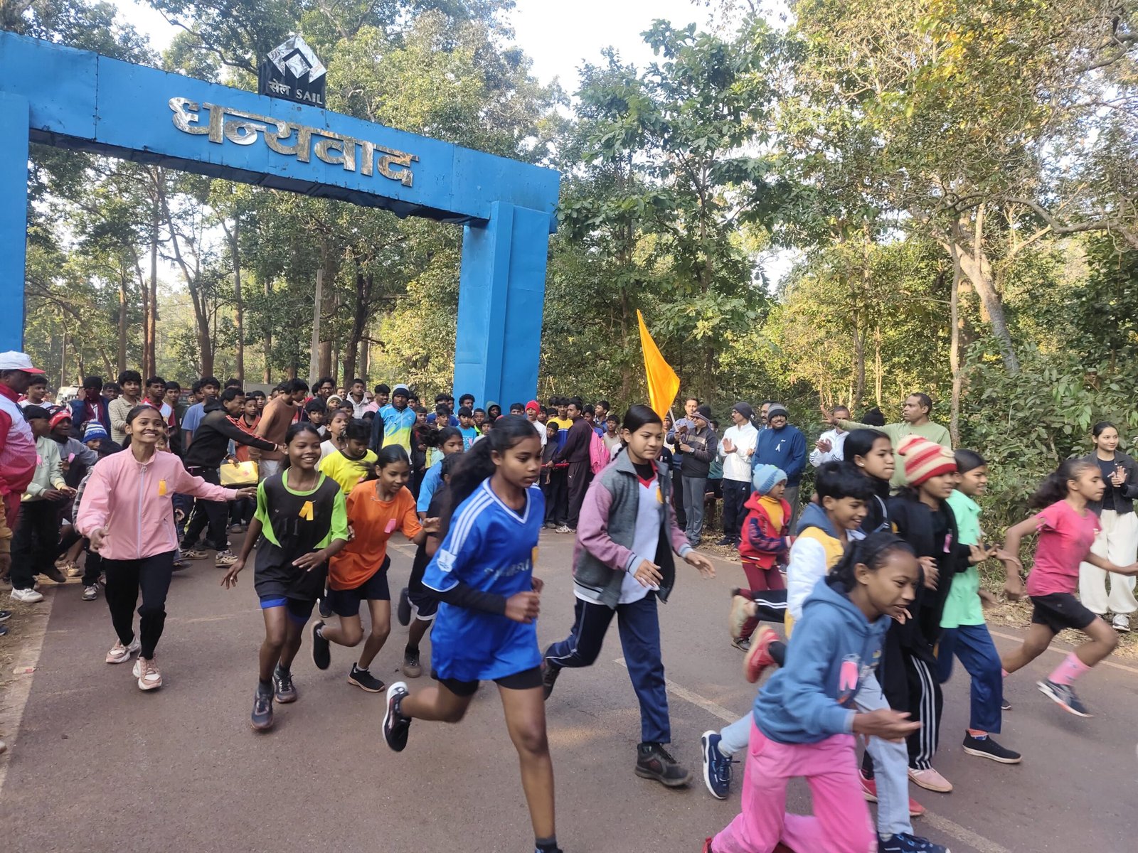 गुवा सेल स्थापना दिवस क्रॉस कंट्री दौड़