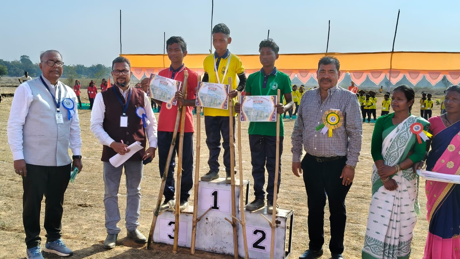 मध्य विद्यालय आसनपाठ वार्षिक खेलकूद