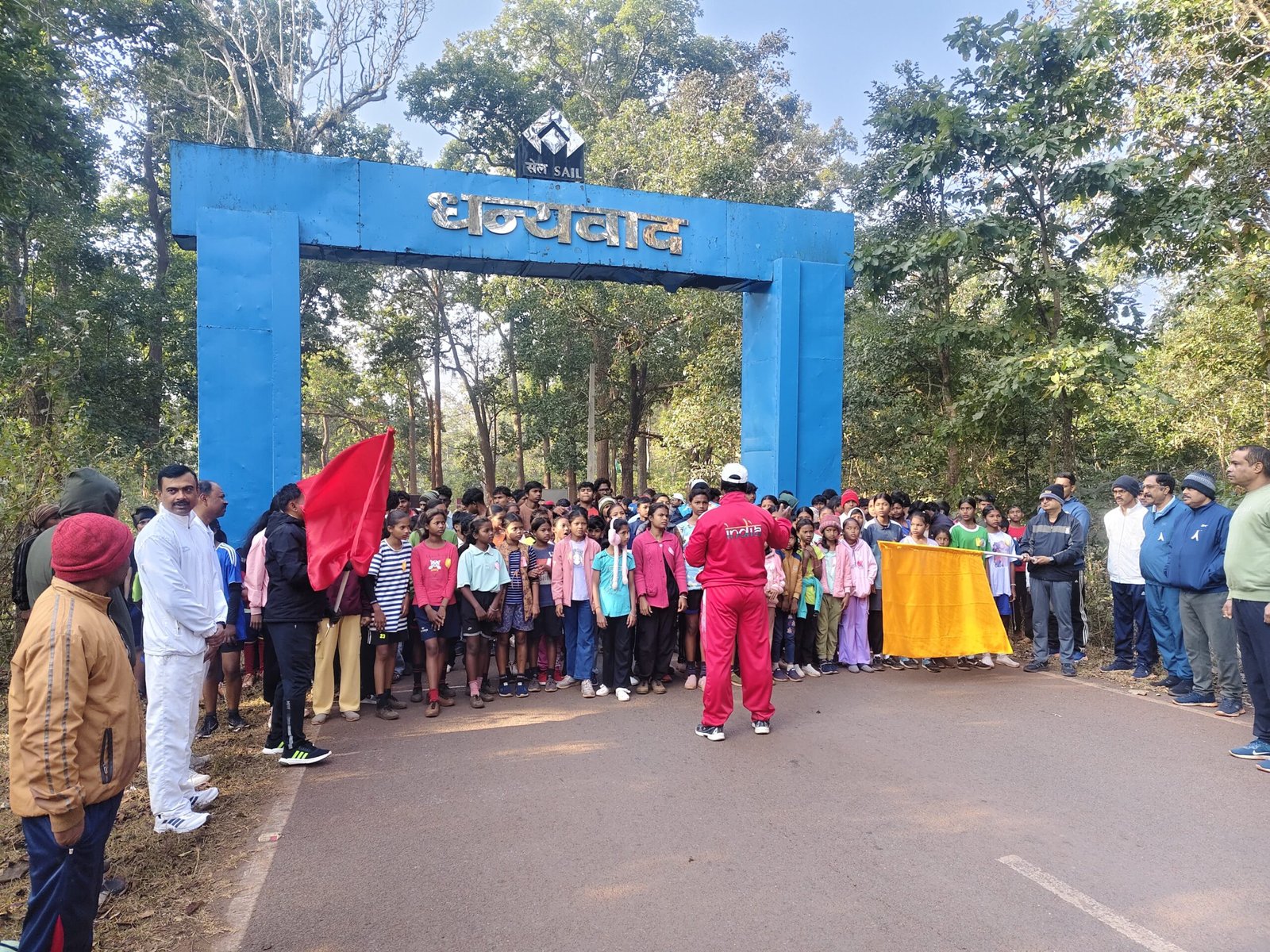 गुवा सेल स्थापना दिवस क्रॉस कंट्री दौड़