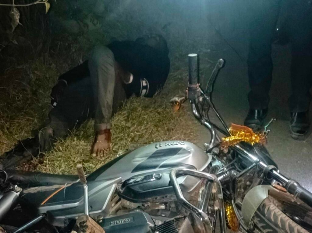 दुर्घटना में घायल युवक