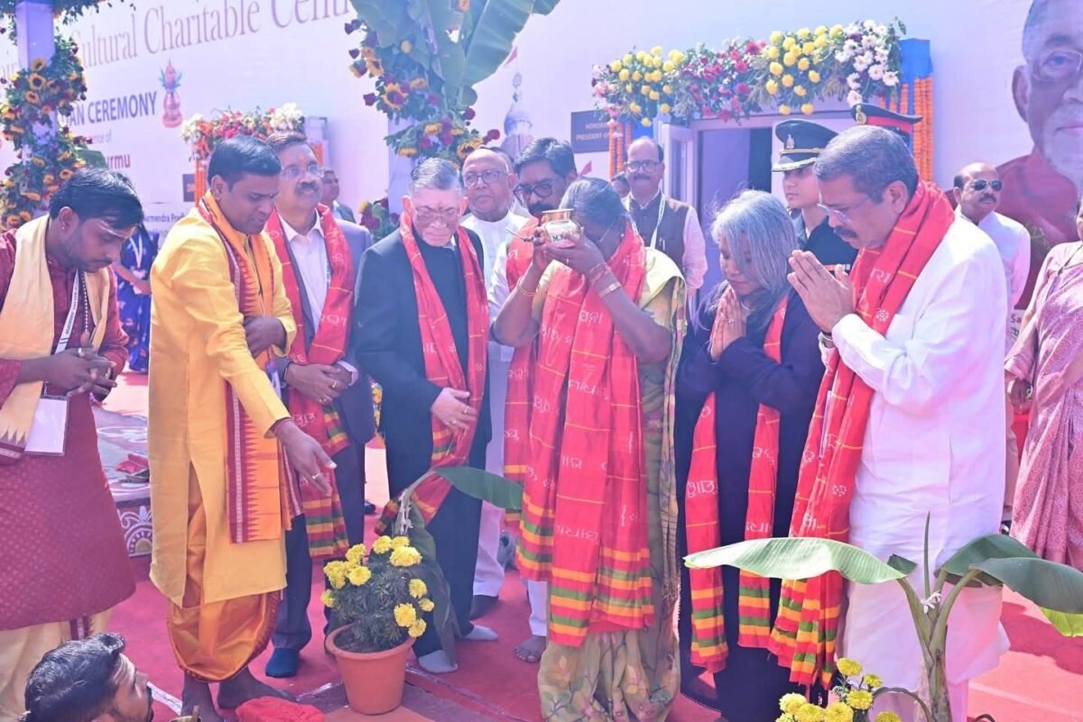 जमशेदपुर जगन्नाथ आध्यात्मिक केंद्र आधारशिला