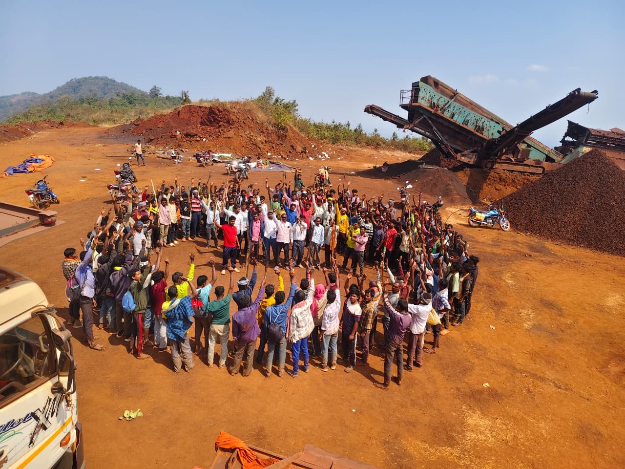 सारंडा रांजाबुरु खदान आंदोलन 