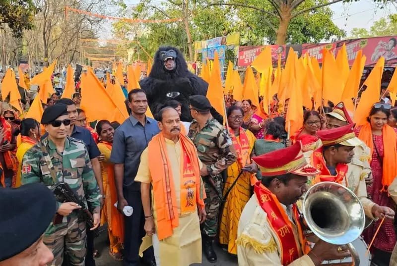 सूर्यधाम सिदगोड़ा शोभायात्रा