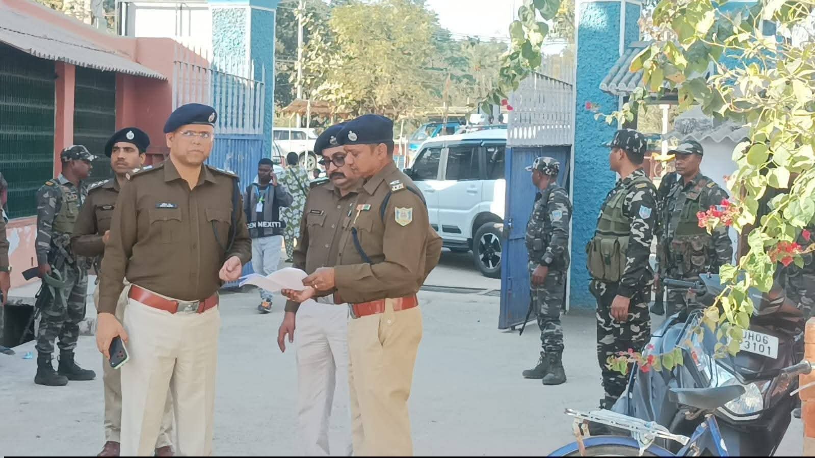 नगर निकाय चुनाव सुरक्षा निरीक्षण