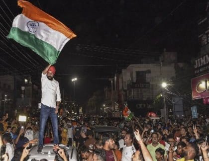 क्रिकेट, भारत पाकिस्तान मैच में भारत की जीत