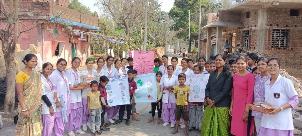 सामुदायिक स्वास्थ्य कार्यक्रम गांधी कॉलेज ऑफ नर्सिंग