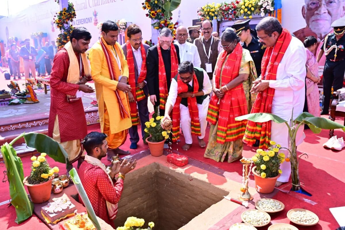 जमशेदपुर जगन्नाथ आध्यात्मिक केंद्र आधारशिला