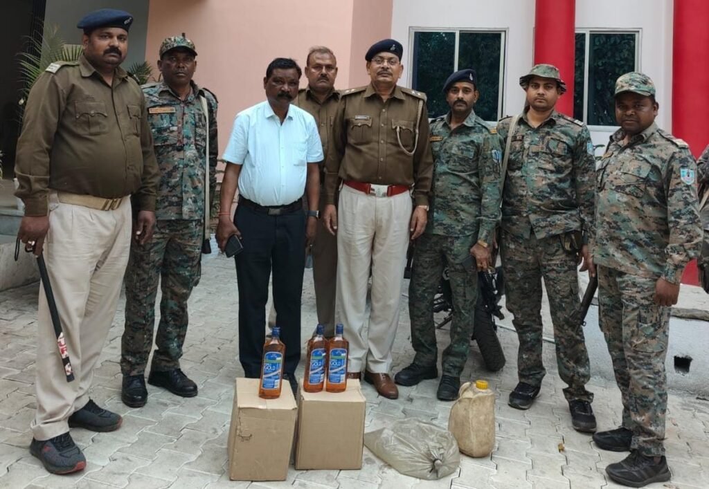 अवैध शराब के खिलाफ सख्त कार्रवाई