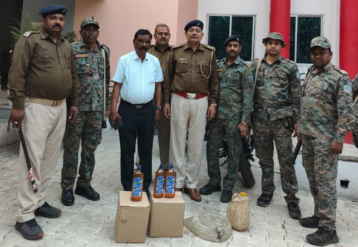 अवैध शराब के खिलाफ सख्त कार्रवाई