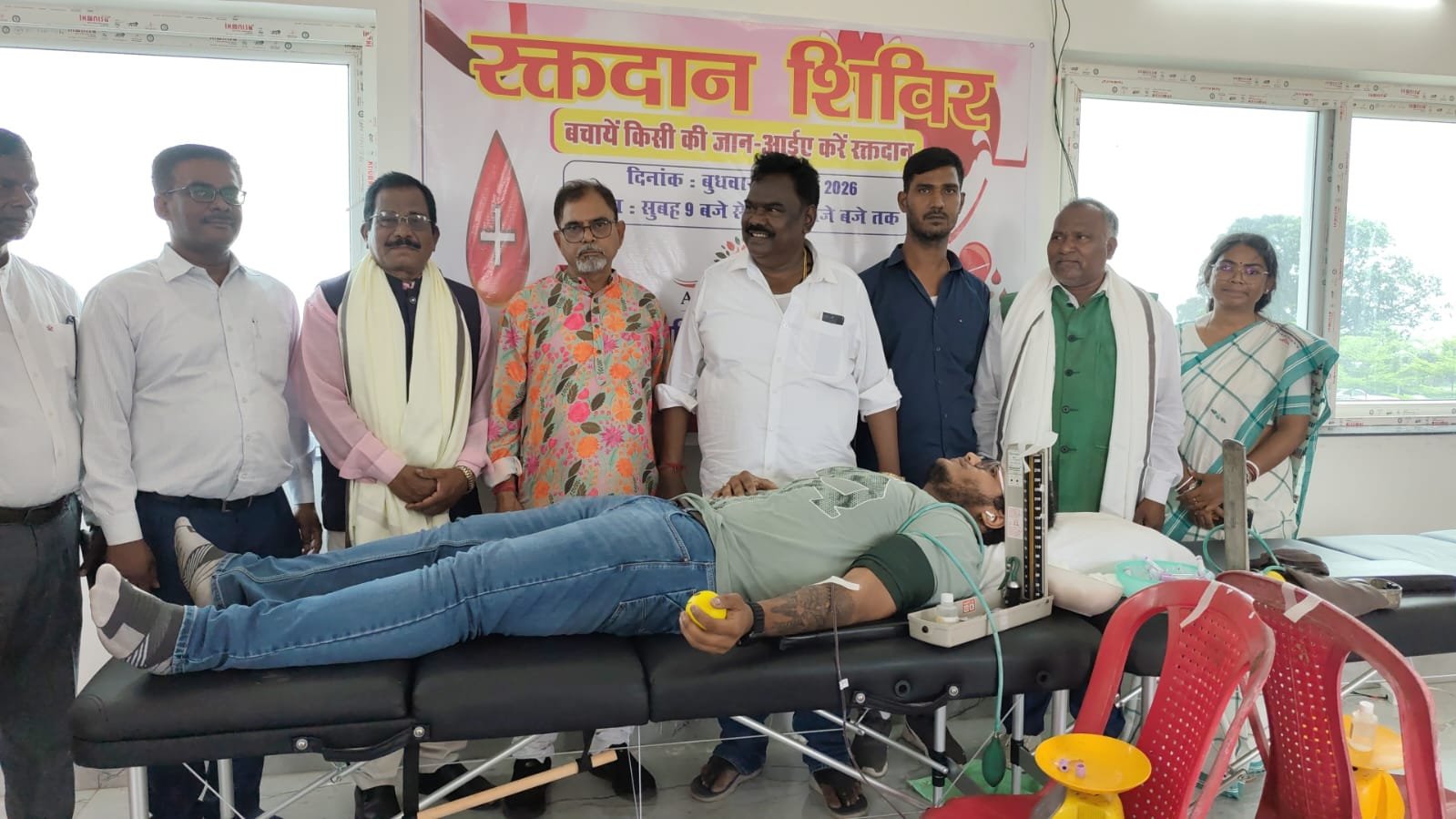 रक्तदान शिविर संपन्न