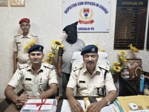 जमशेदपुर जुगसलाई ब्राउन शुगर तस्कर गिरफ्तार