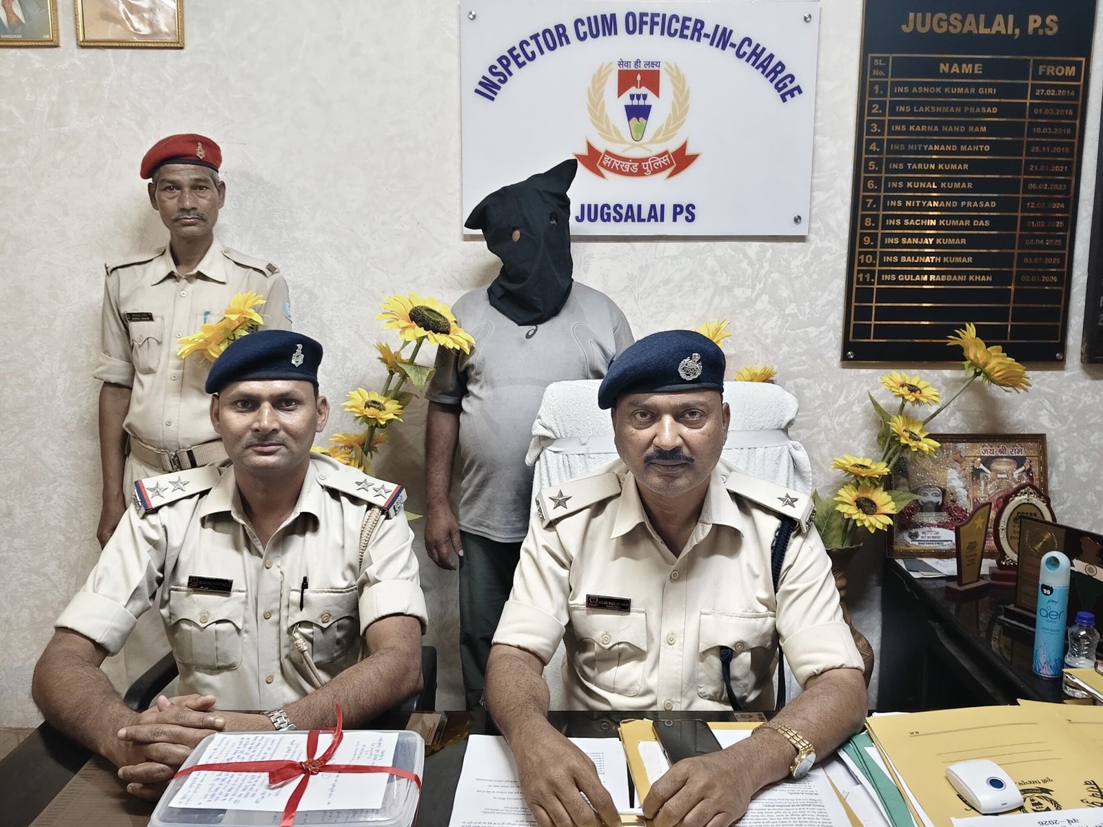 जमशेदपुर जुगसलाई ब्राउन शुगर तस्कर गिरफ्तार