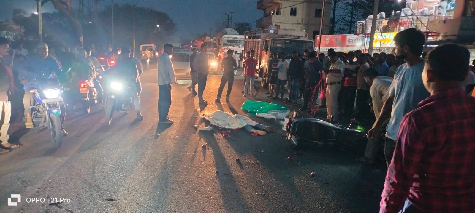 ओवरटेकिंग, हादसा, सड़क जाम