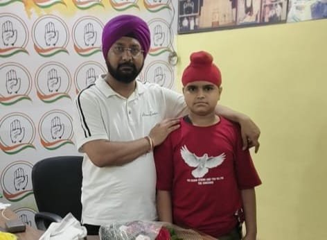 परविंदर सिंह सम्मानित