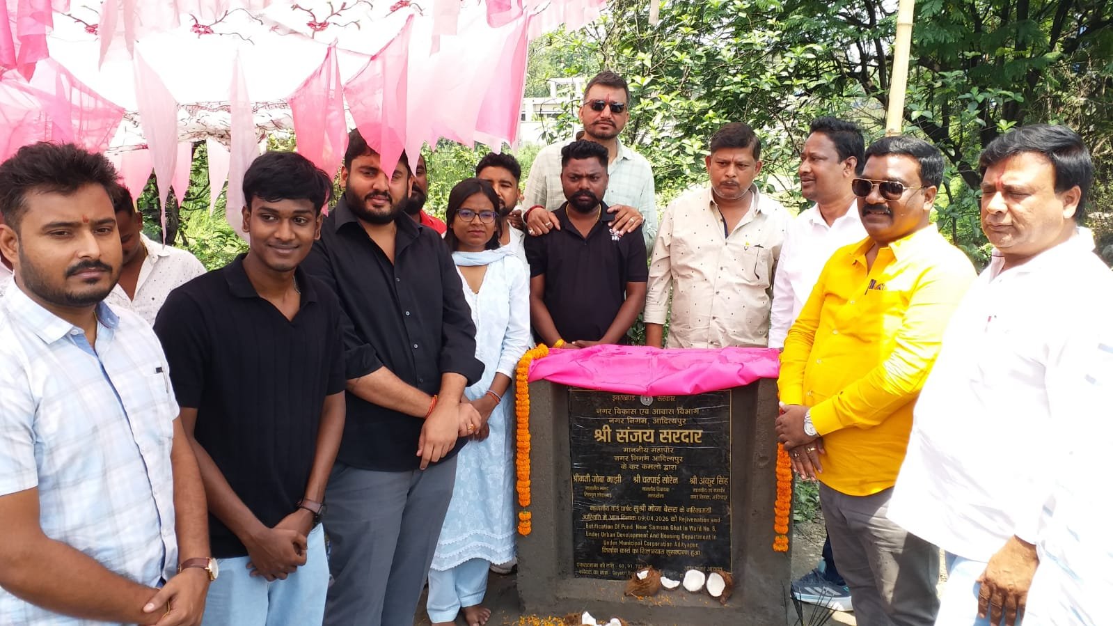  तीन तालाबों का जीर्णोद्धार