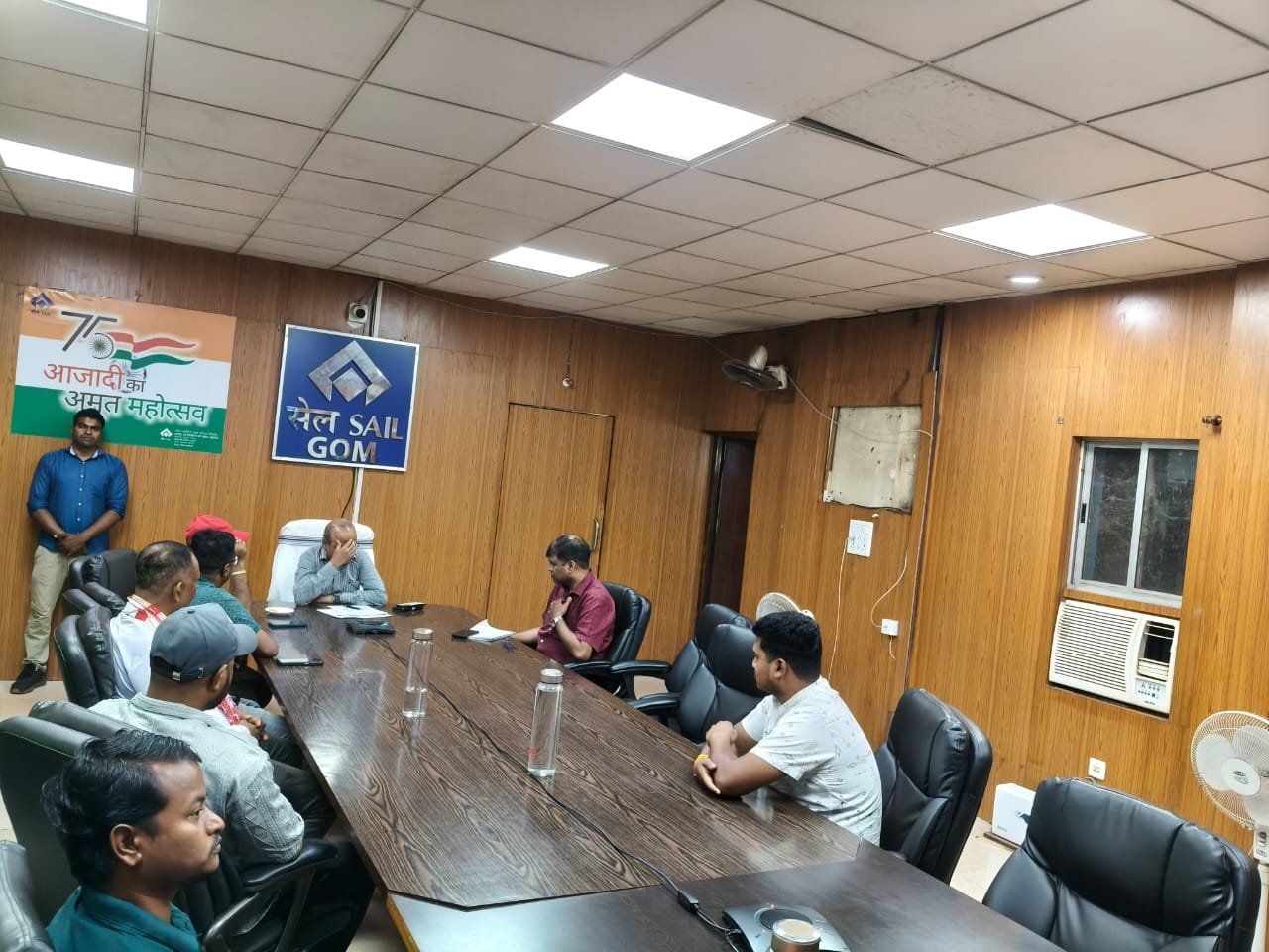 गुवा ठेका मजदूर बैठक