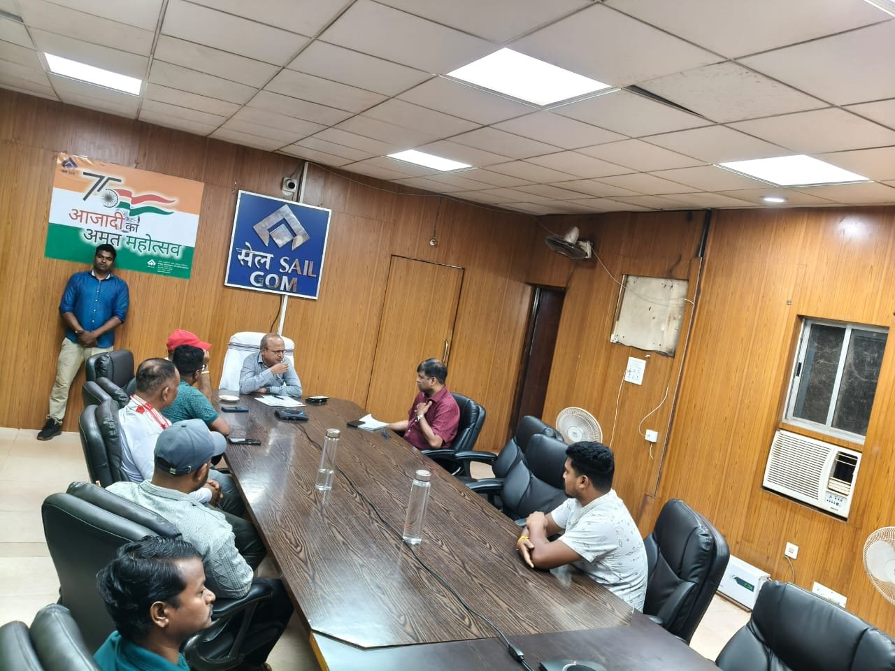 गुवा ठेका मजदूर बैठक