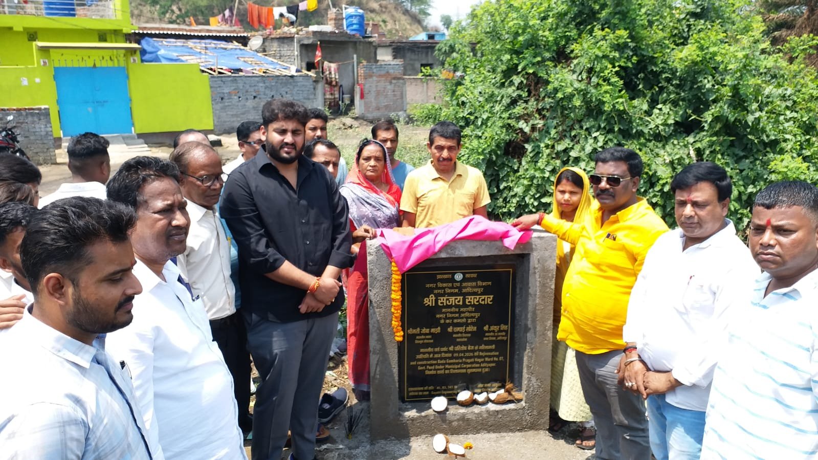 तीन तालाबों का जीर्णोद्धार