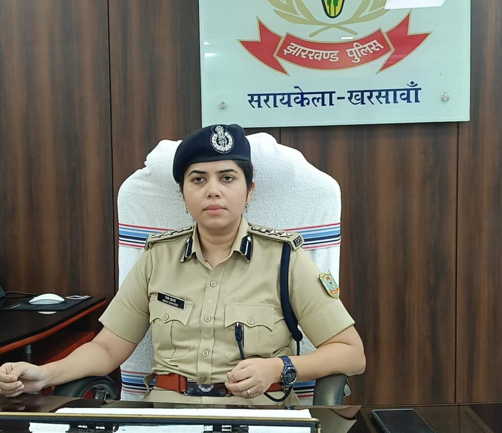 सरायकेला-खरसावां: एसपी निधि द्विवेदी