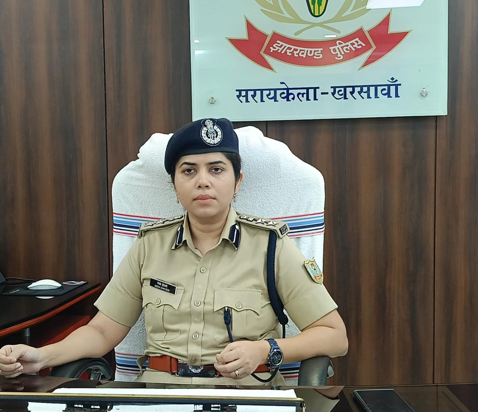 सरायकेला-खरसावां: एसपी निधि द्विवेदी