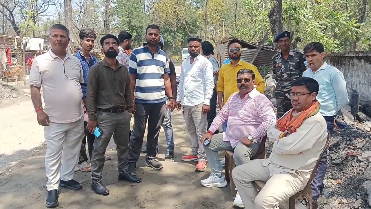 गम्हरिया सड़क निर्माण