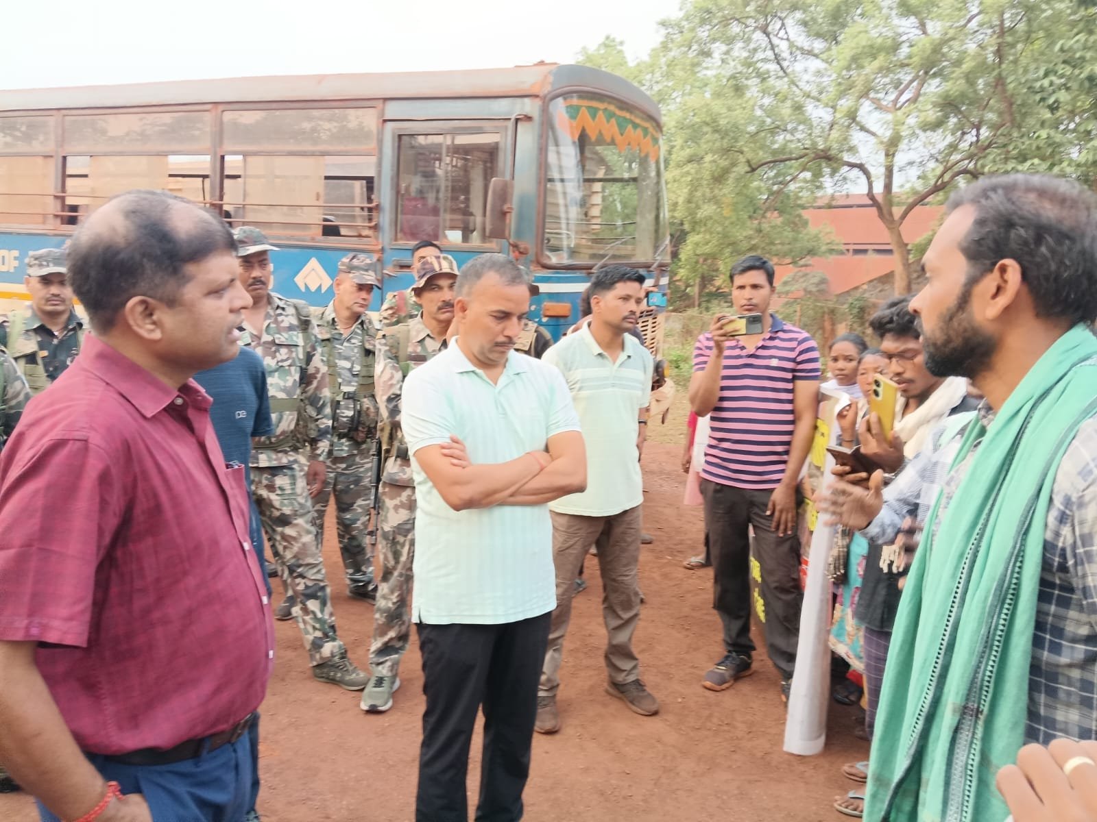 गुवा चक्का जाम आंदोलन