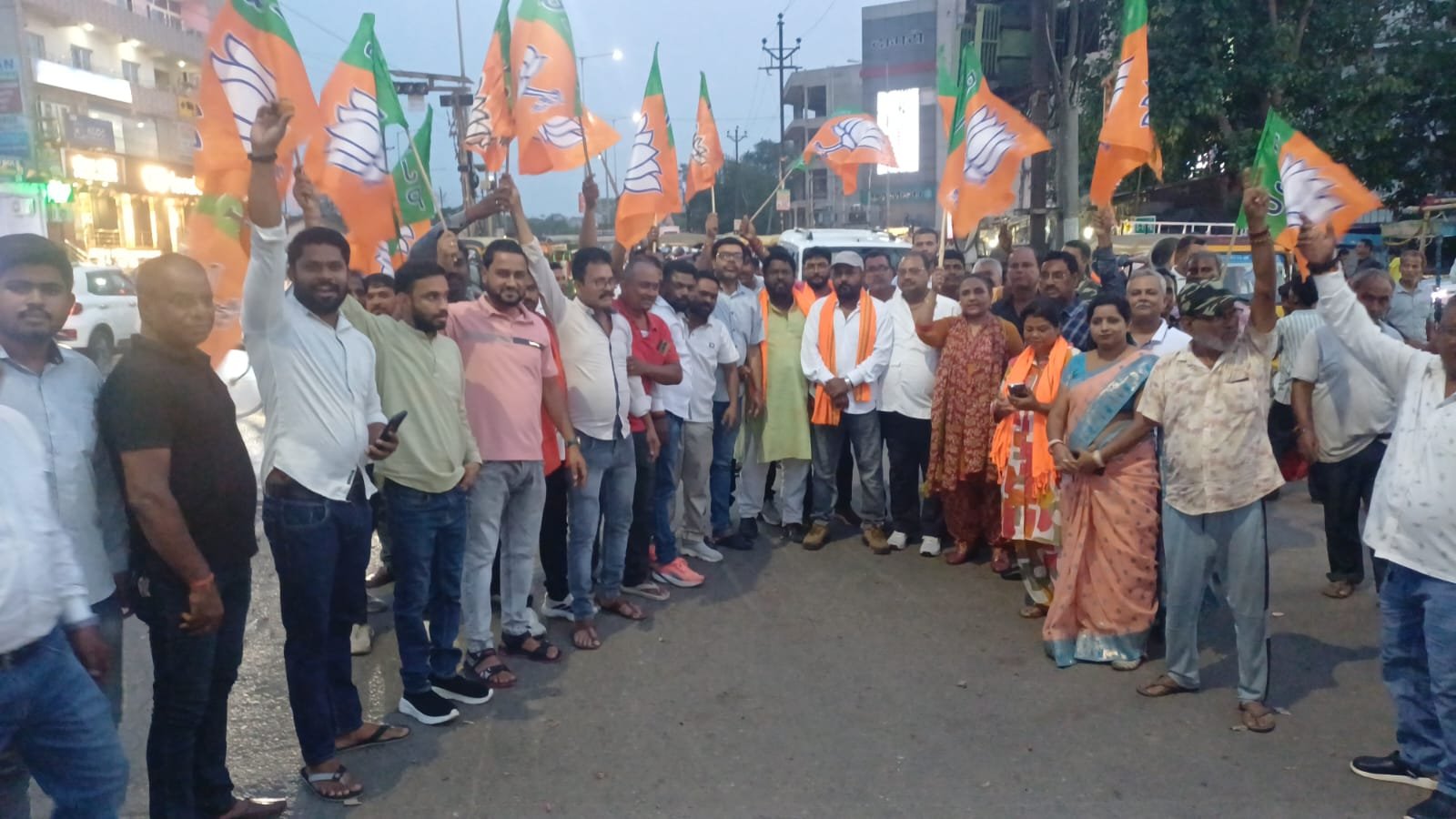 भाजपा विजय उत्सव