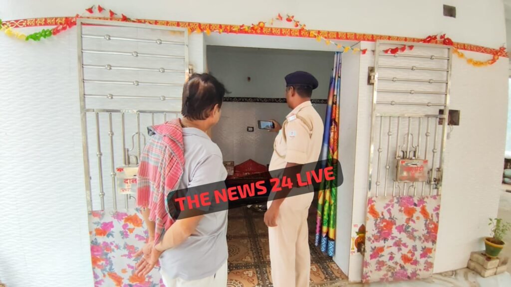 राधा कृष्ण मंदिर चोरी