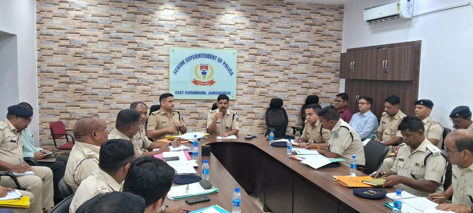जमशेदपुर में आयोजित मासिक अपराध गोष्ठी