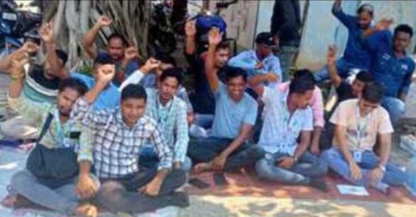चाईबासा 108 एंबुलेंस हड़ताल