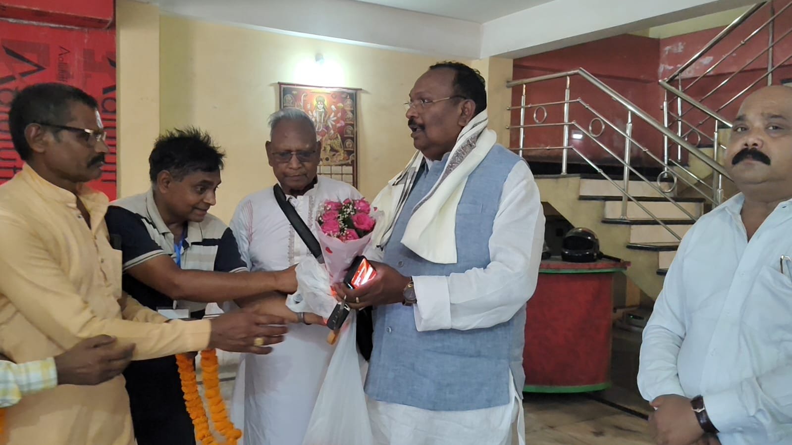 कालीपद सोरेन नागरिक अभिनंदन