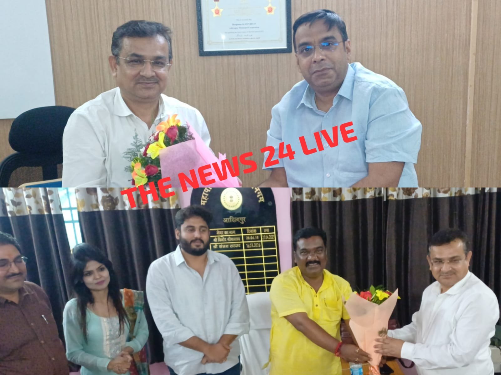 एजाज अनवर ने संभाला आदित्यपुर नगर निगम के नए नगर आयुक्त का पदभार