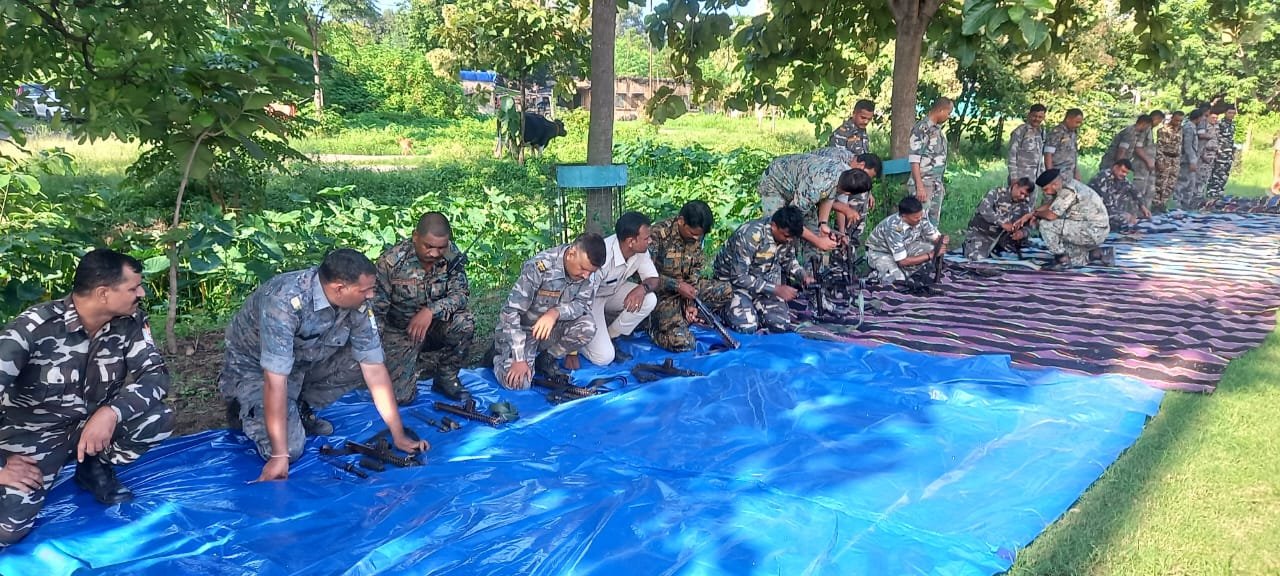टाइगर मोबाइल बल का निरीक्षण
