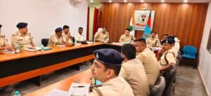 सरायकेला-खरसावाँ में एसपी के नेतृत्व में अपराध समीक्षा बैठक