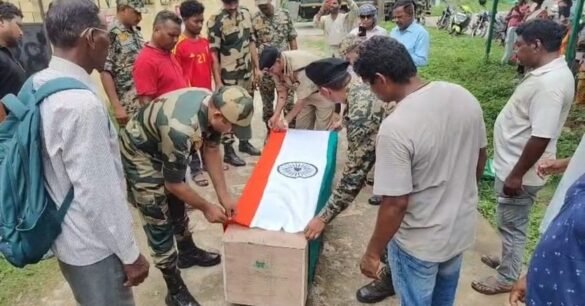 BSF इंस्पेक्टर महेंद्र तिरिया का चाईबासा में इलाज के दौरान निधन
