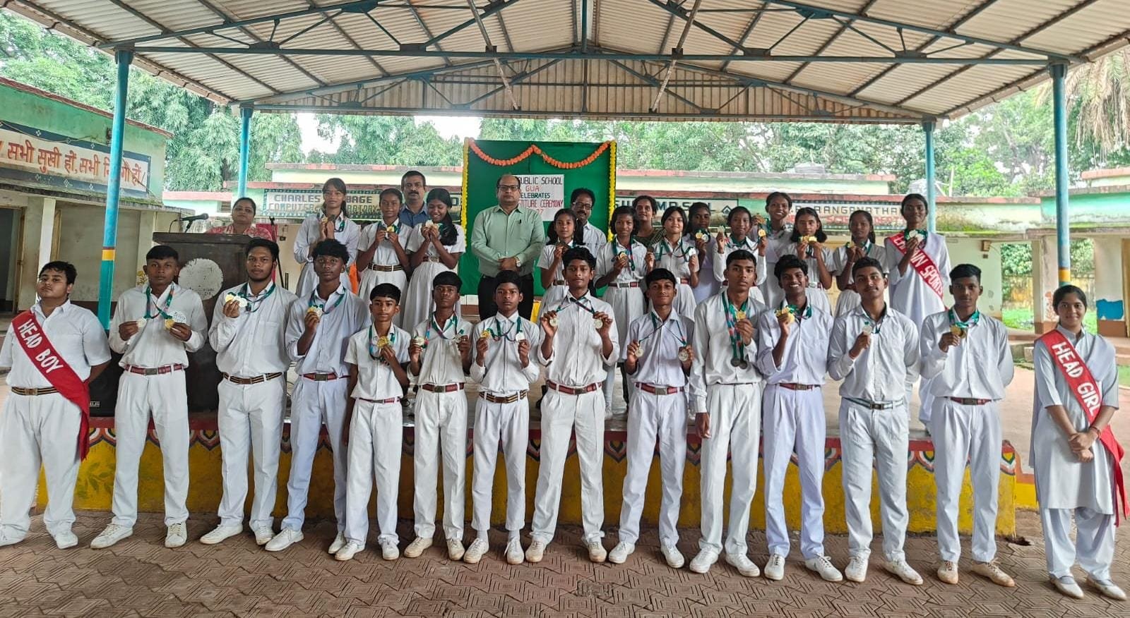 डीएवी गुवा का शानदार प्रदर्शन