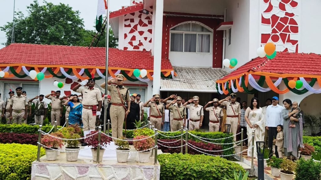 सरायकेला-खरसावां में 80वां स्वतंत्रता दिवस