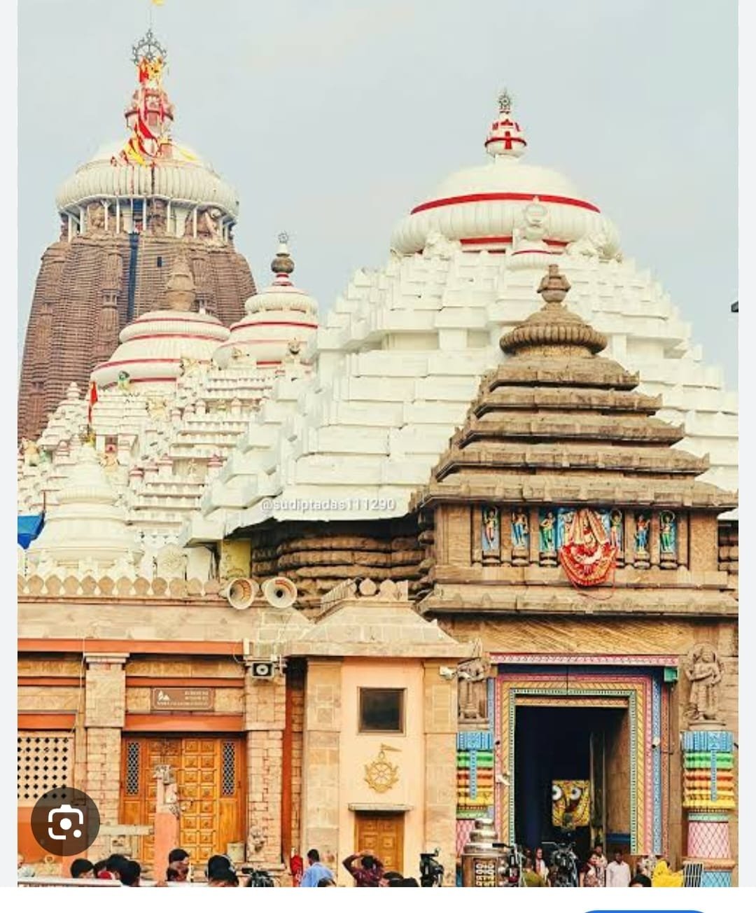 जगन्नाथ मंदिर थीम पंडाल