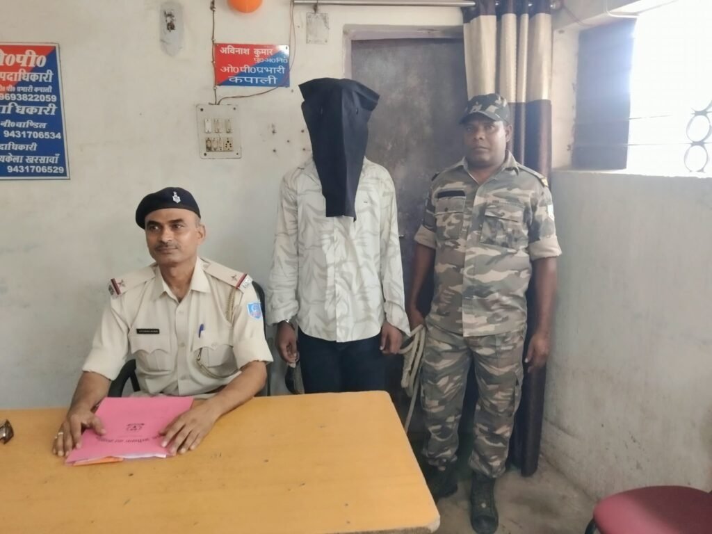 चोरी की बाइक के साथ कपाली में युवक दबोचा गया
