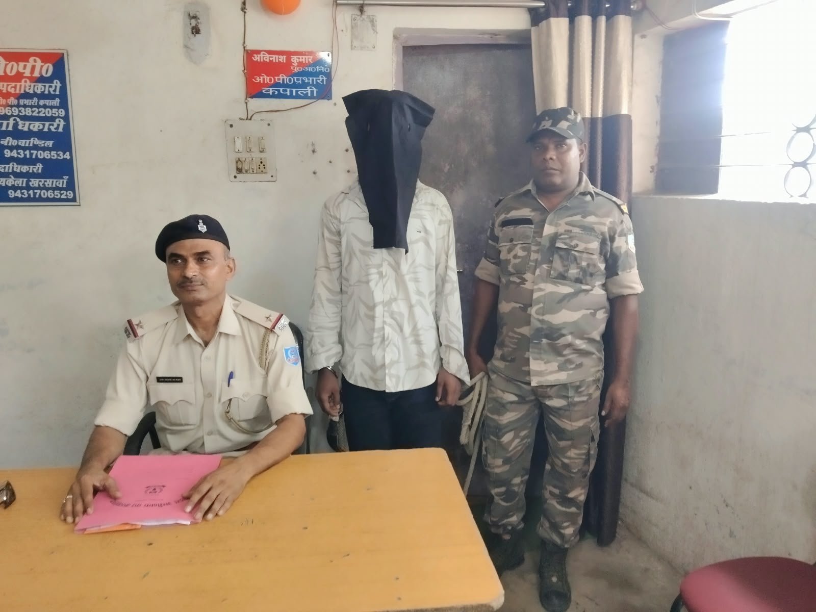 चोरी की बाइक के साथ कपाली में युवक दबोचा गया