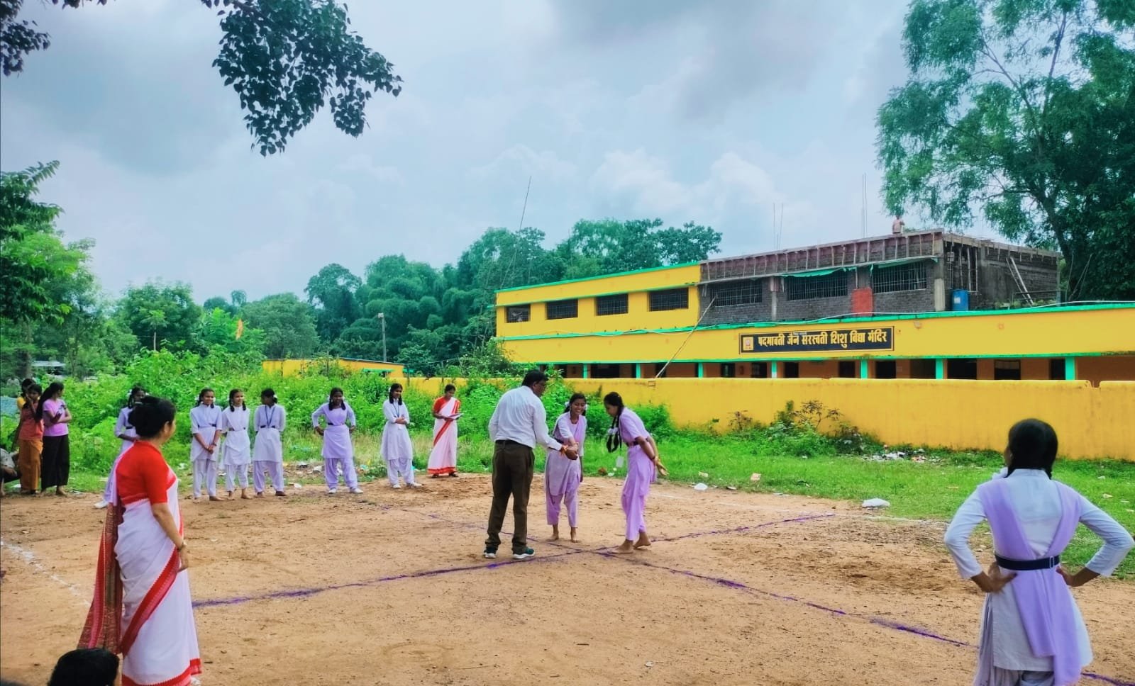 जैंतगढ़ के पद्मावती जैन विद्यालय में ‘खेलेगा भारत, जीतेगा भारत’ कार्यक्रम