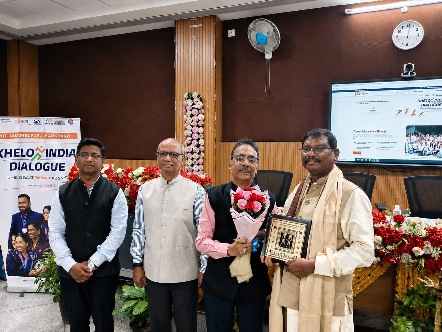 एनआईटी जमशेदपुर में राष्ट्रीय खेल दिवस पर ‘खेलो इंडिया संवाद’ कार्यक्रम