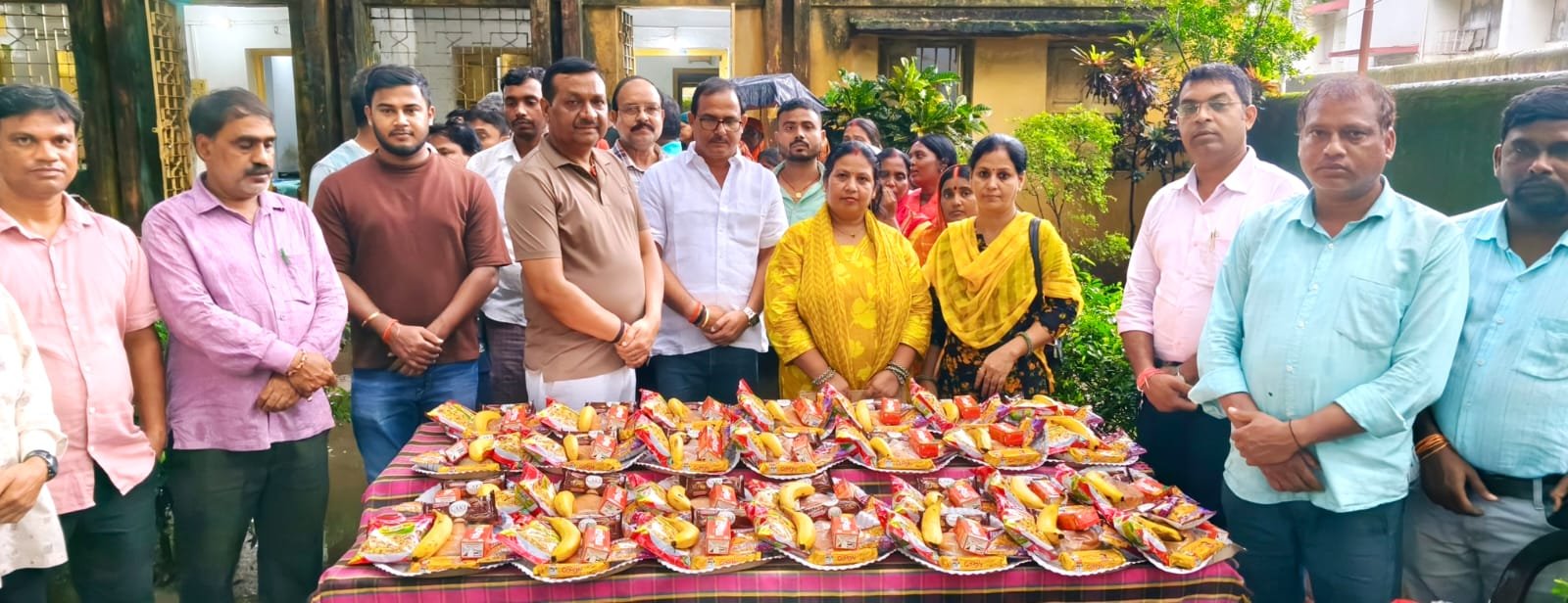 जमशेदपुर में स्व. जय नारायण शर्मा की द्वितीय पुण्यतिथि पर रक्तदान शिविर