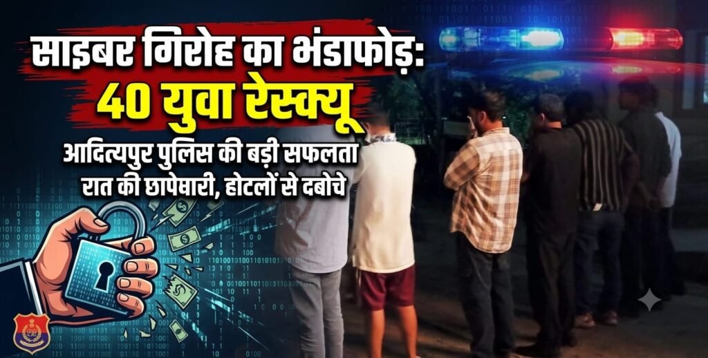 सरायकेला पुलिस, साइबर क्राइम