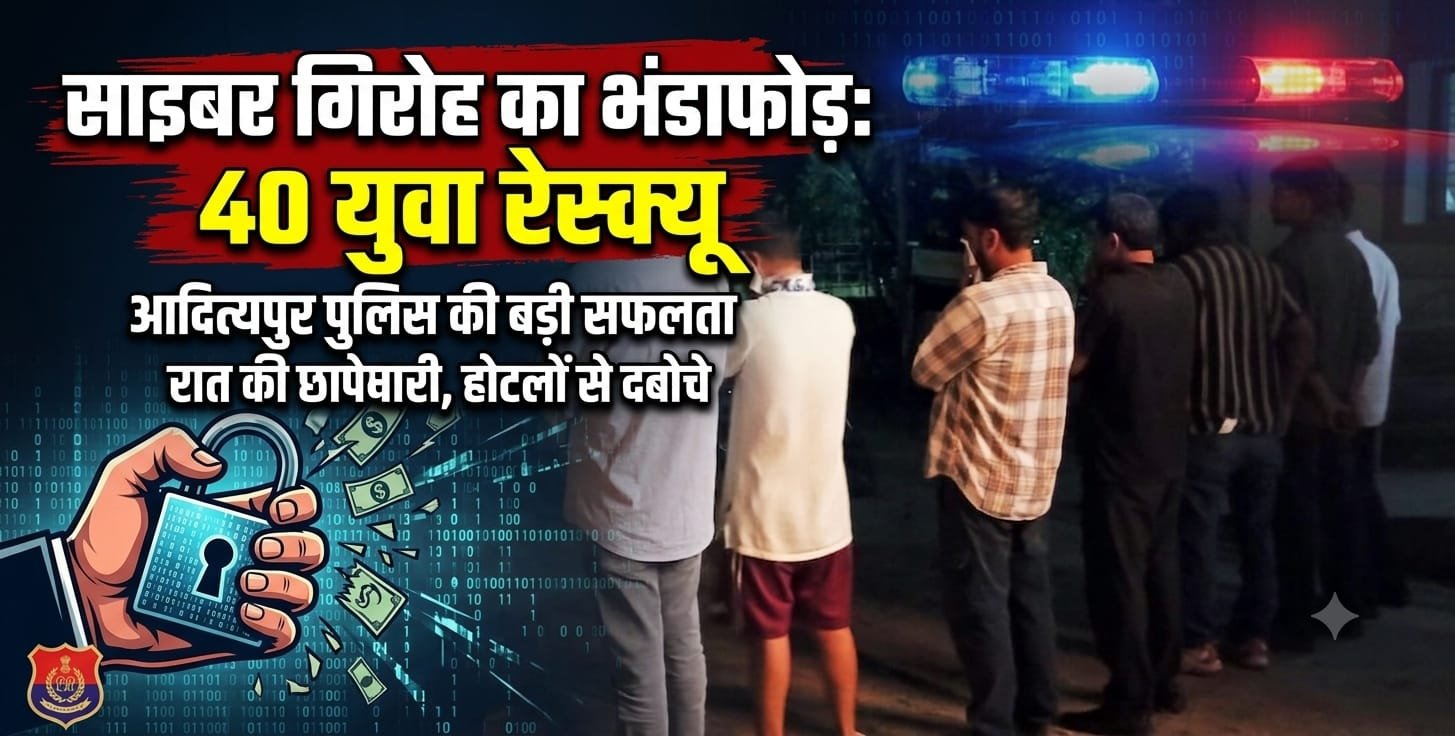 सरायकेला पुलिस, साइबर क्राइम