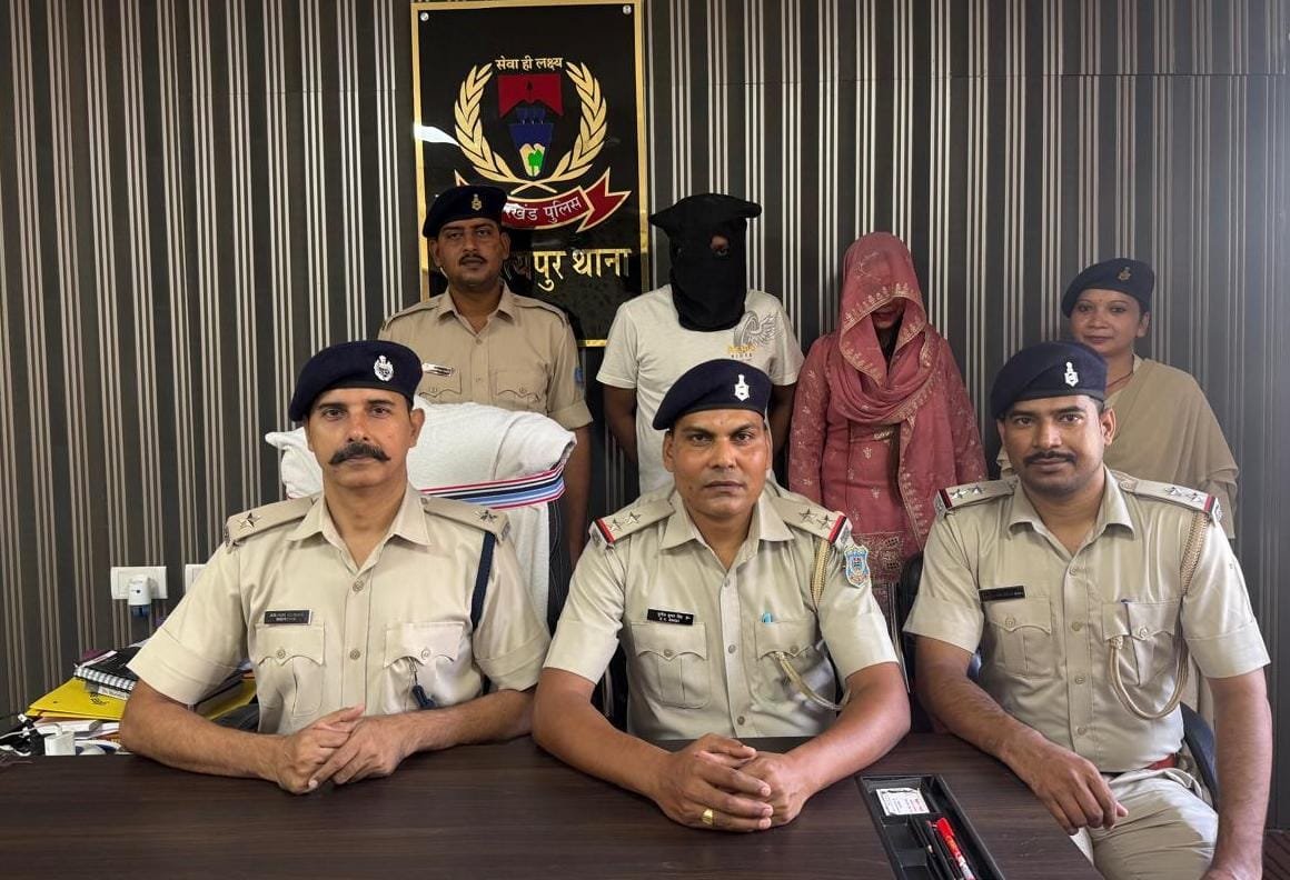 आदित्यपुर पुलिस, ब्राउन शुगर तस्करी,